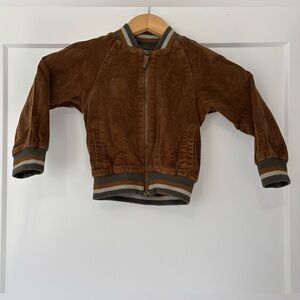Jamie Kay Corduroy Bomber Jacket Brown 3 years